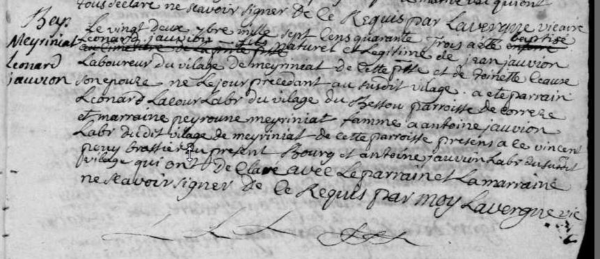 Naissance Leonard Jauvion 1743.jpg